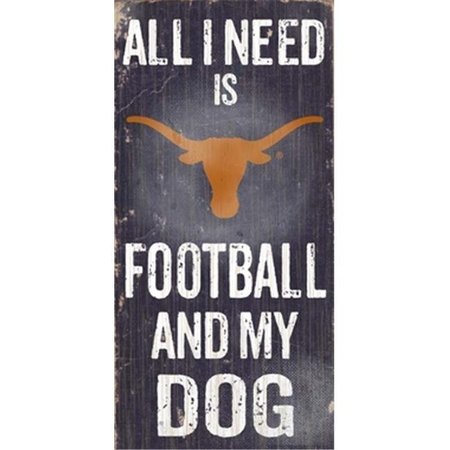 FAN CREATIONS Fan Creations C0640 University Of Texas Football And My Dog Sign C0640-Texas